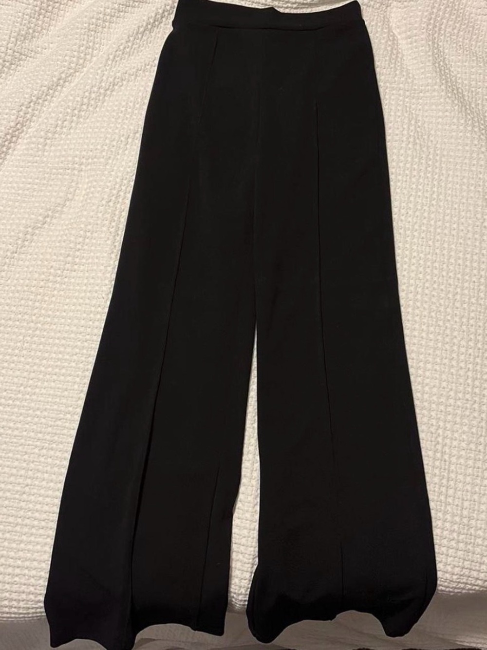 Fashion Nova Black Wide Leg Trousers